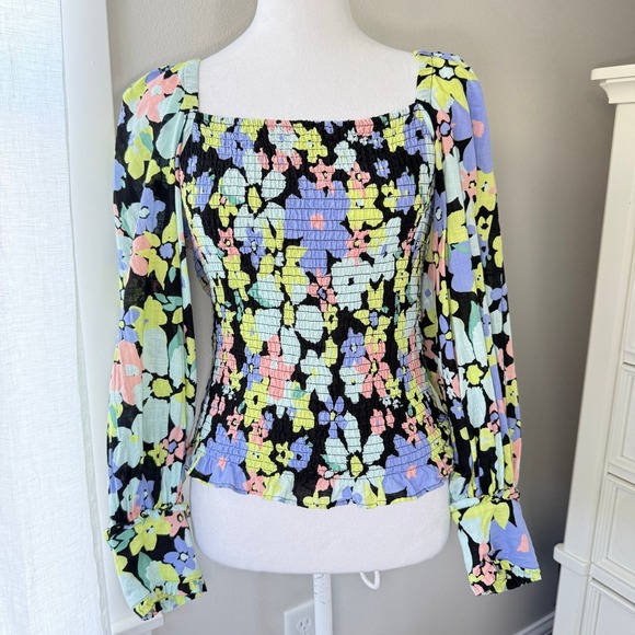 Free People Tops - Free People Floral‎ Printed Crop Top